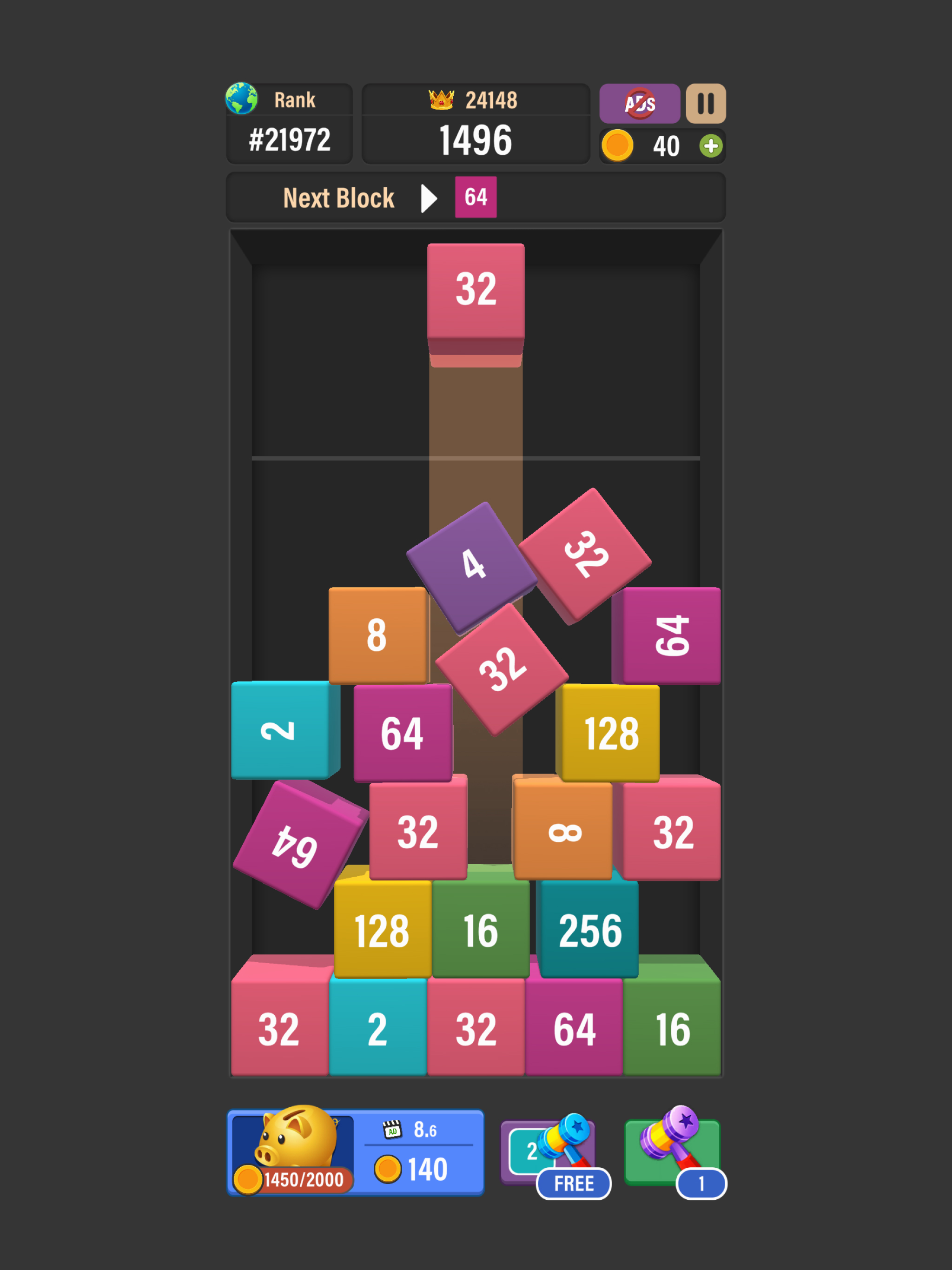 Drop Block 3D screenshot 10