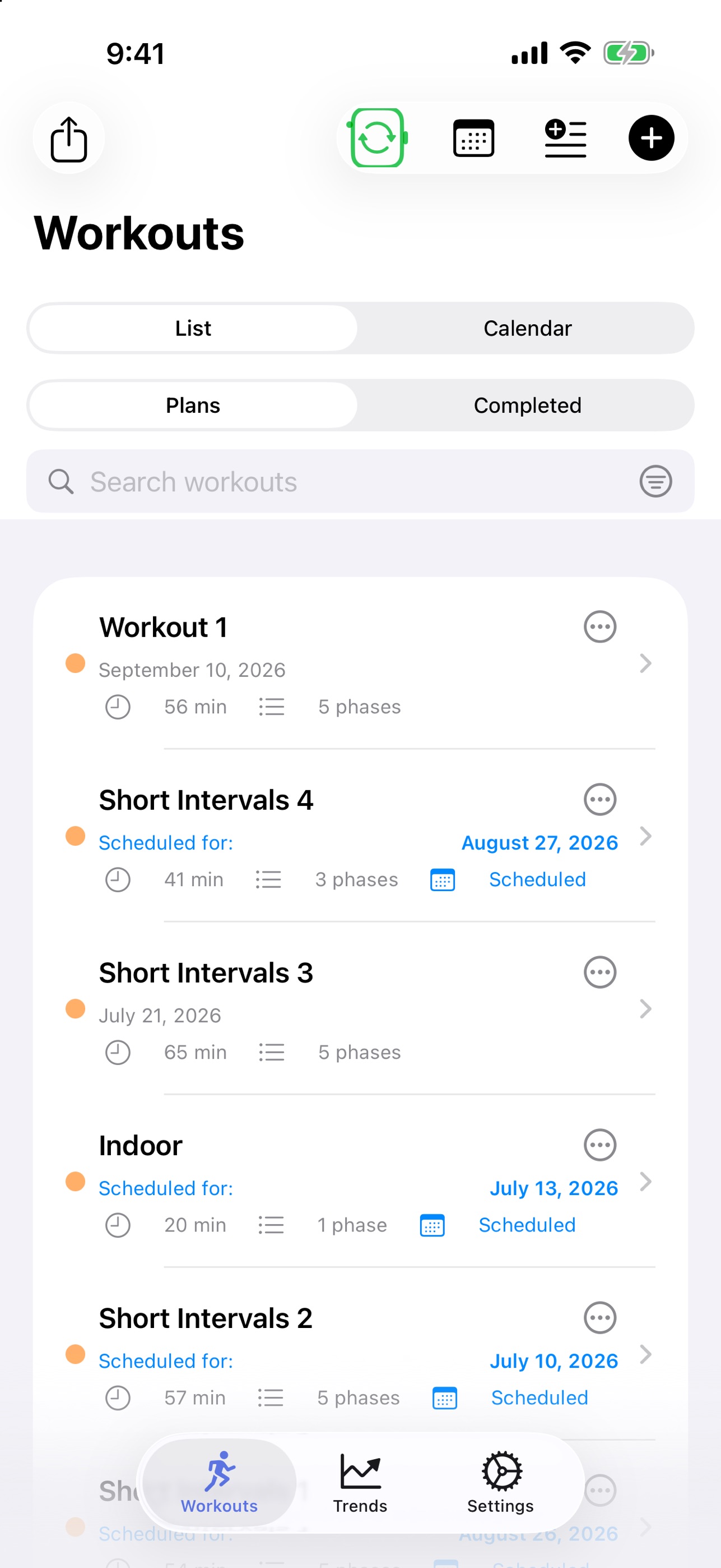Screenshot 2 of crazyRun: Interval Training