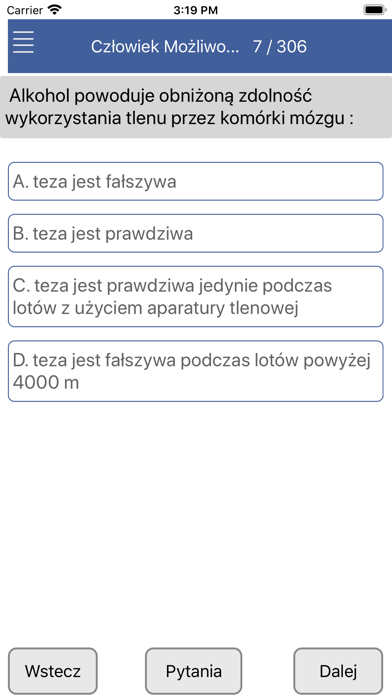Pytania ULC Egzamin SPL Screenshot