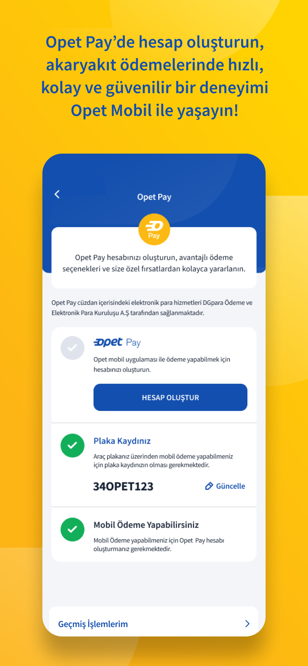 Opet Mobil - Opet Pay'le Kazan