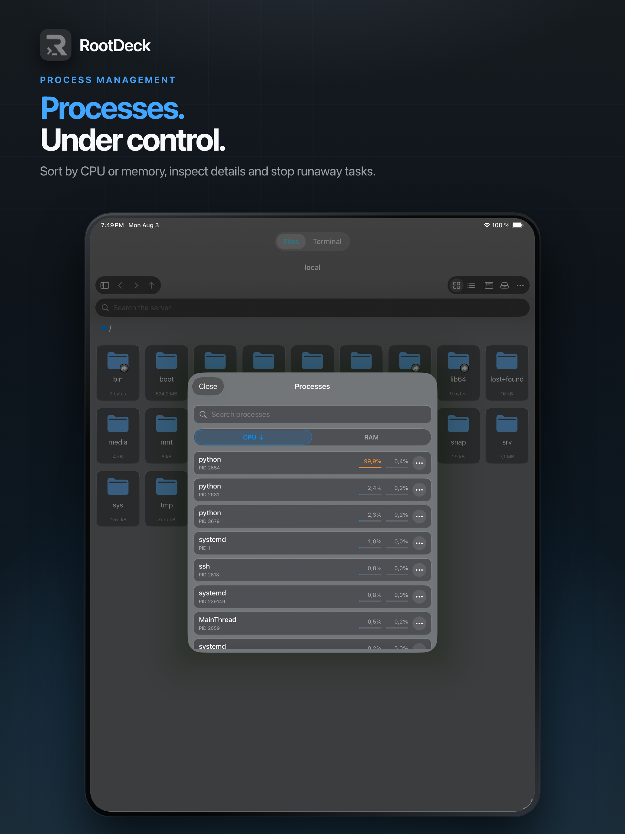 RootDeck screenshot 12