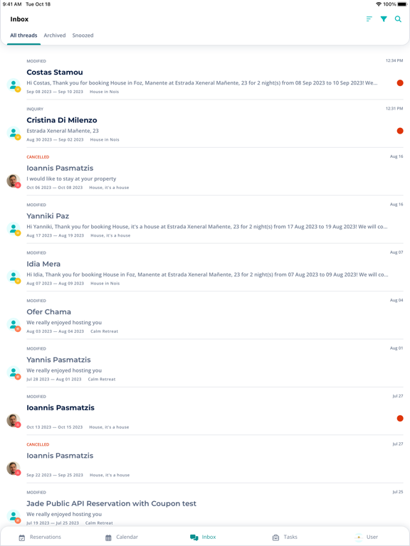 Screenshot #5 pour Hostaway – Vacation Rental PMS