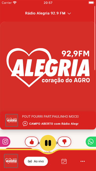 Rádio Alegria Screenshot