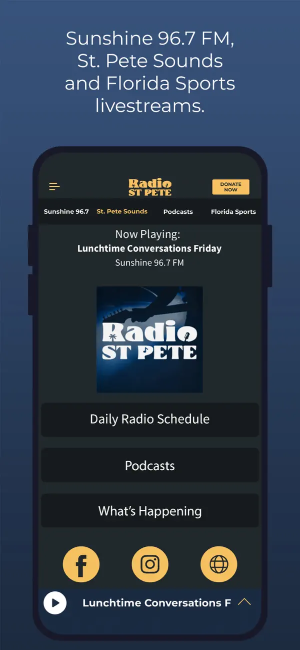 Screenshot #3 pour Radio St. Pete