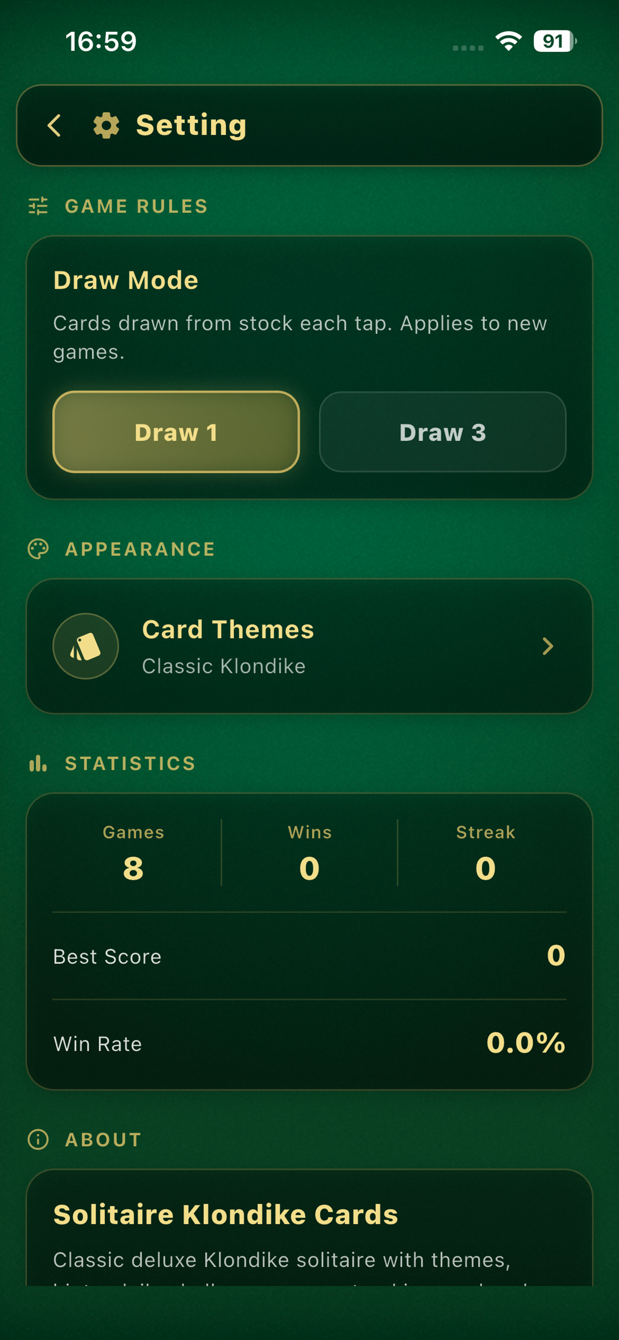 SolitaireaKLondike screenshot 4