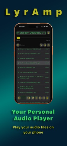 LyrAmp screenshot