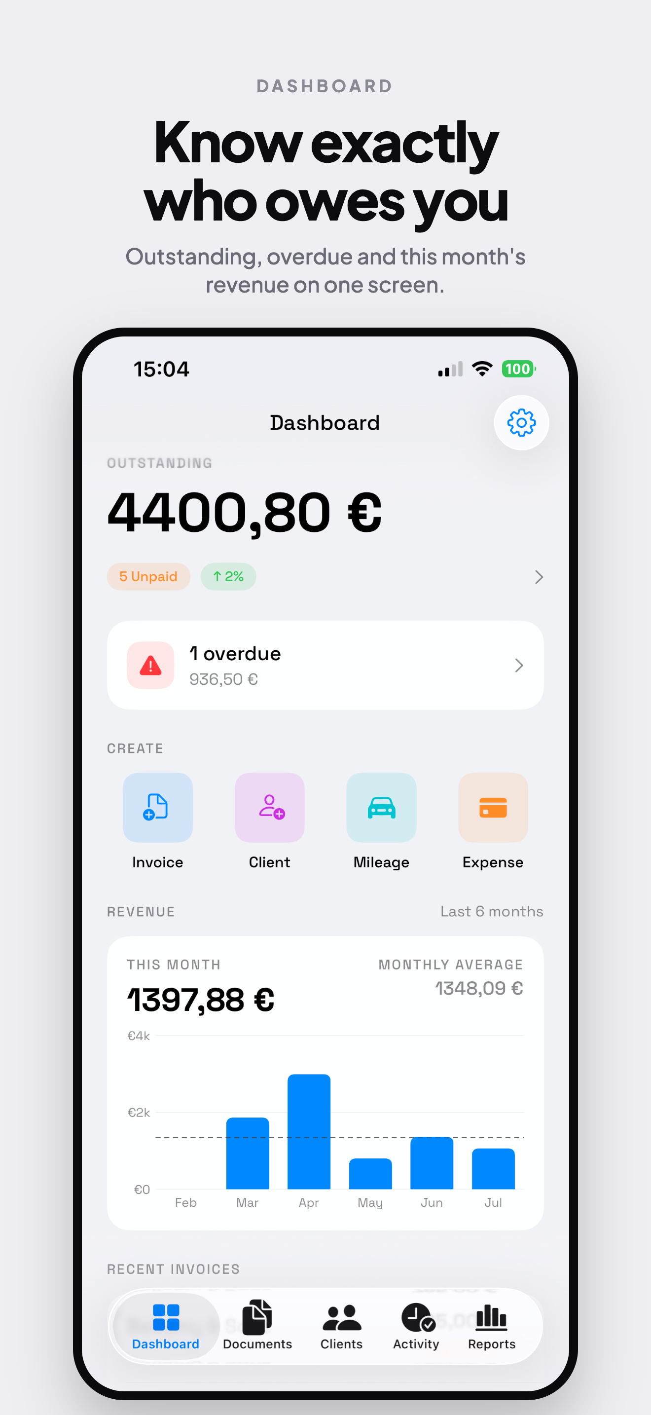 Invoice Maker: Simplebooks screenshot 2