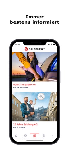 Salzburg AG Vorteilswelt screenshot