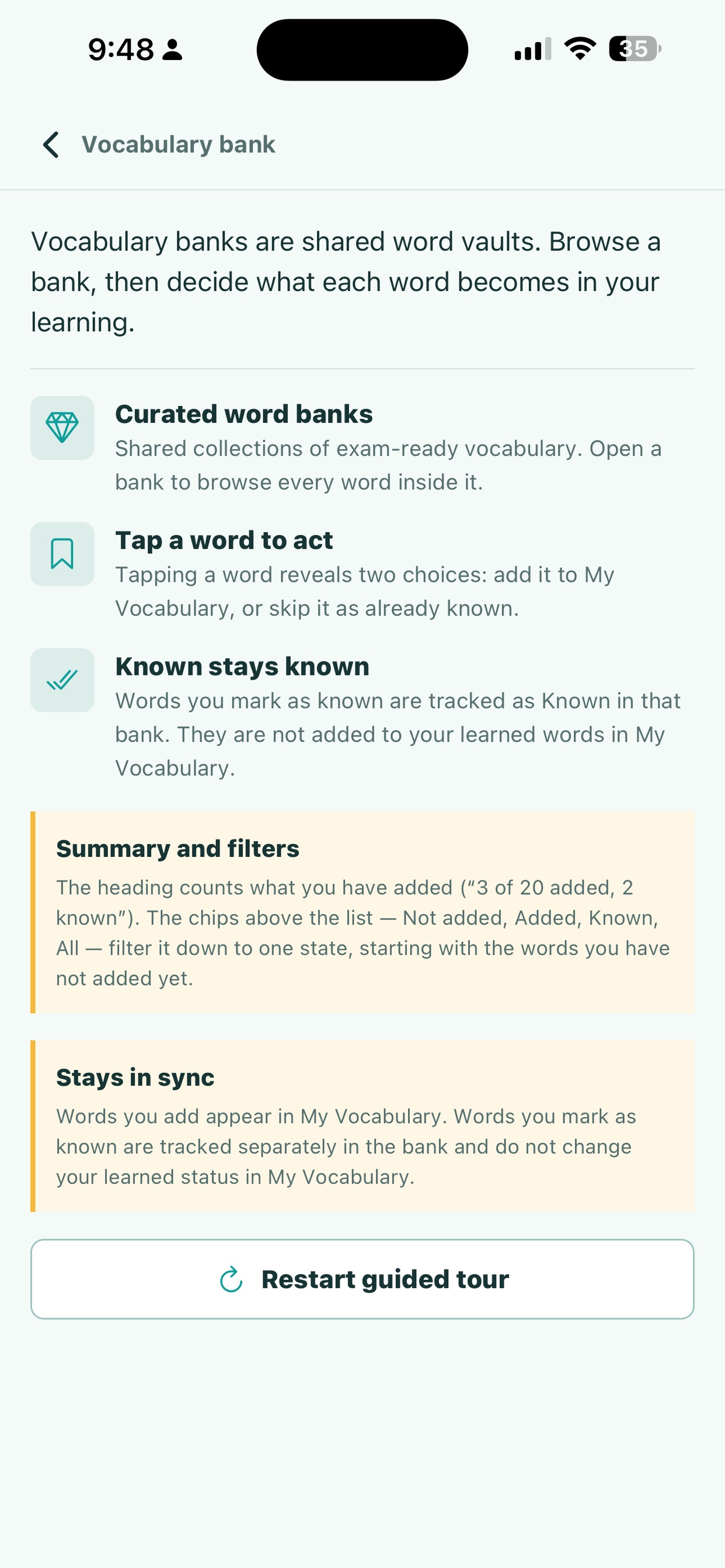 Screenshot 3 of Word Wise Vocabulary