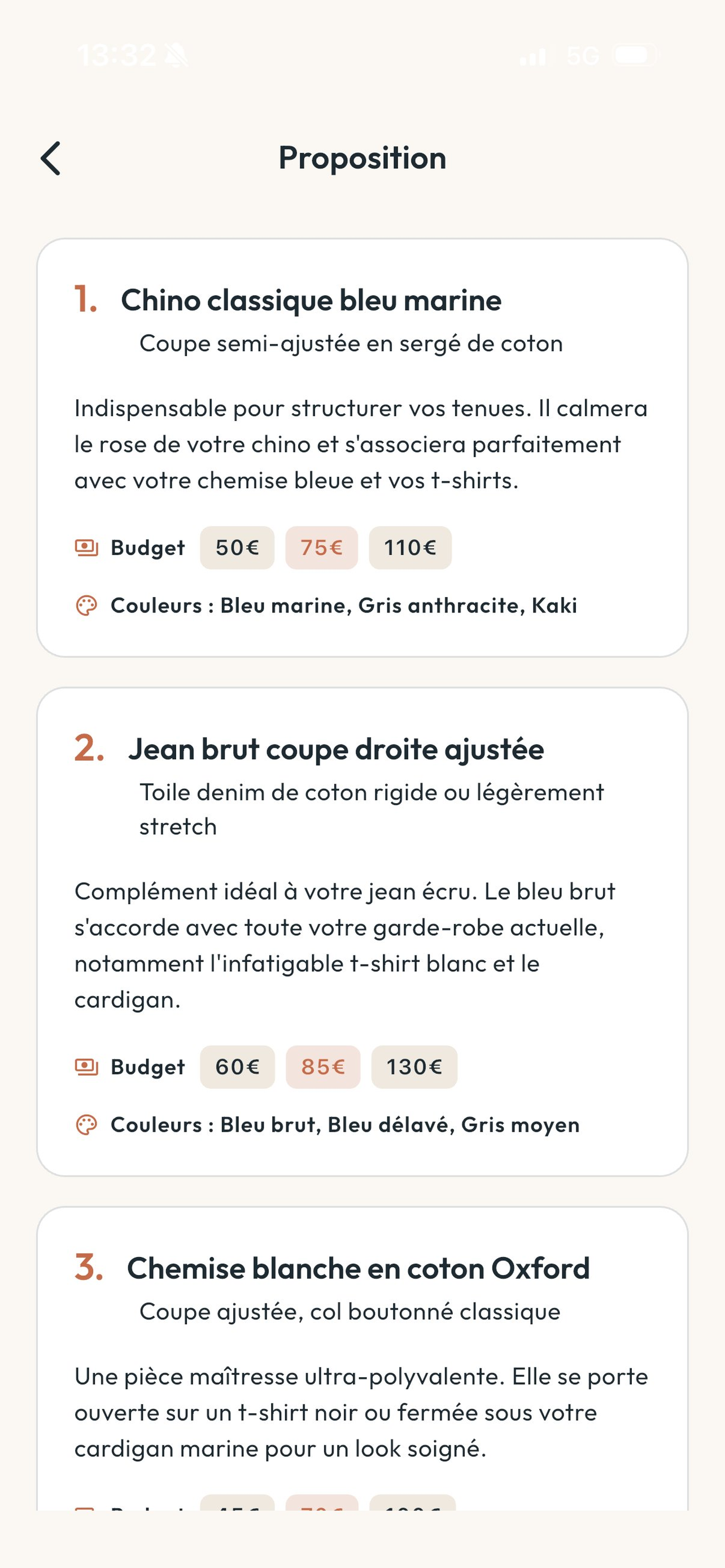 NuYo : Scan et conseil mode screenshot 9
