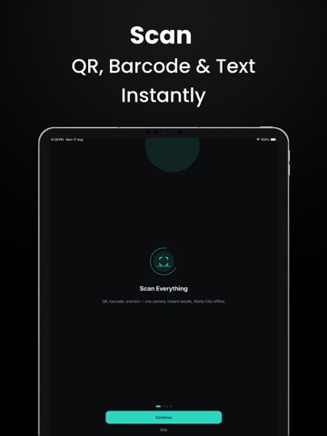 All QR Scanner iPad screenshot