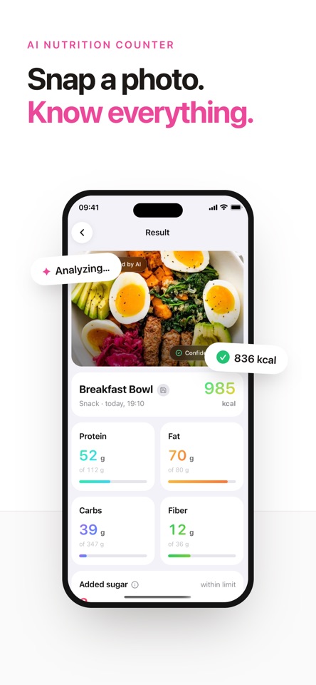 HolyShot: Sugar & Calorie AI screenshot 1