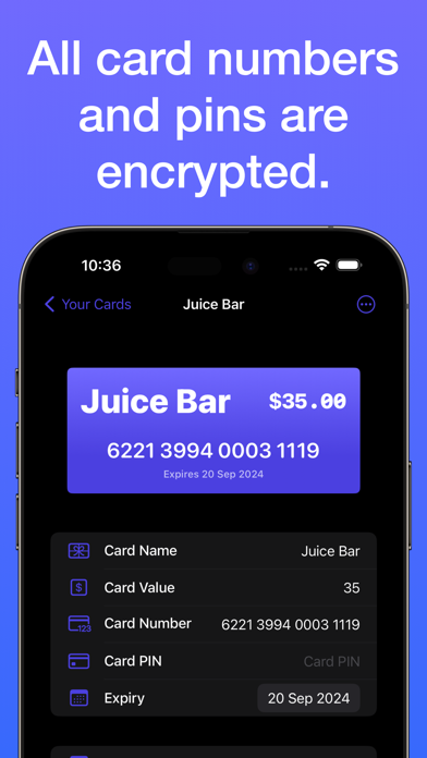 Card Scanner: Giftly Screenshot