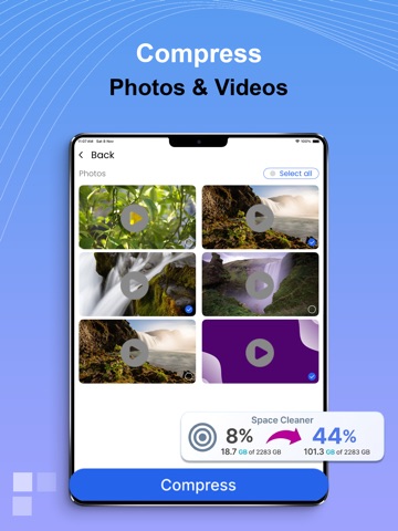 Clean Up Your Phone Storage iPad screenshot