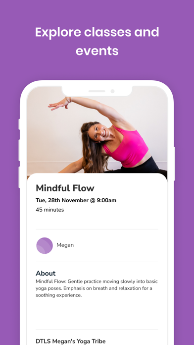 Megan's Yoga Tribe Screenshot