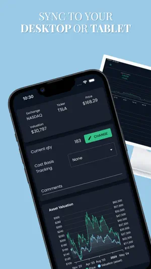 TrackMyStack Net Worth Tracker screenshot 4