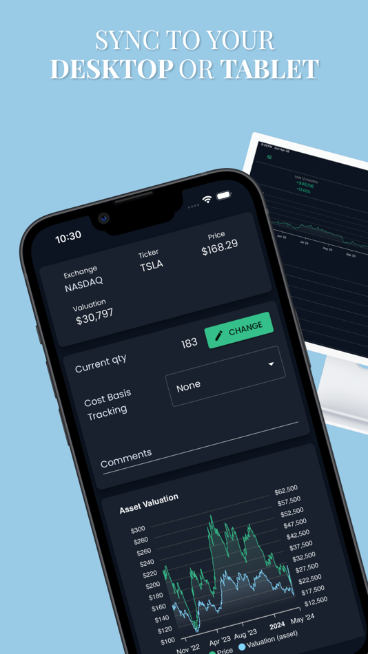 #4. TrackMyStack Net Worth Tracker (iOS) By: Beeblesoft Ltd