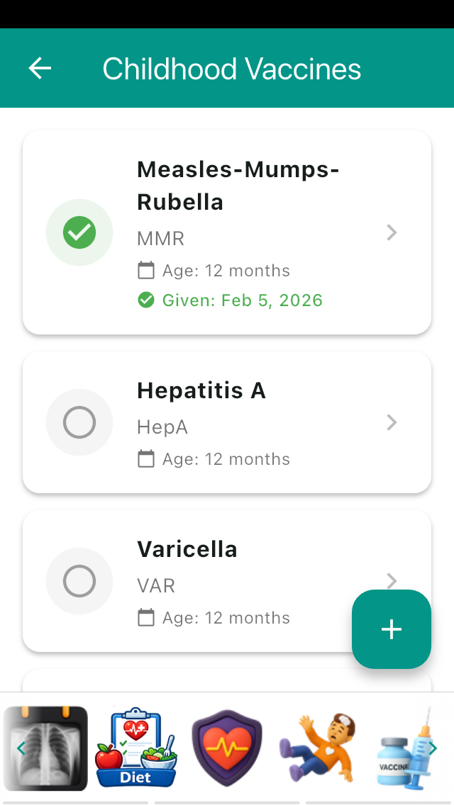 MediVault - Family Health Data screenshot