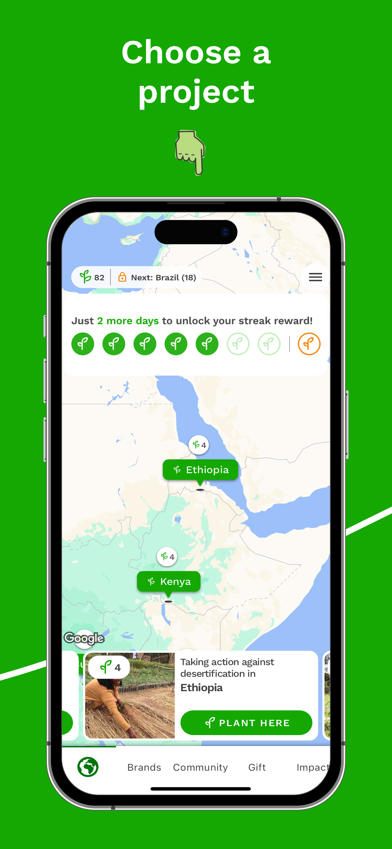 Treeapp: Plant Trees for Free screenshot 2