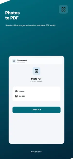 WeConverter screenshot 2