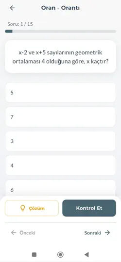 Matematik (KPSS-YKS-ALES) iPhone Ekran Görüntüsü 2