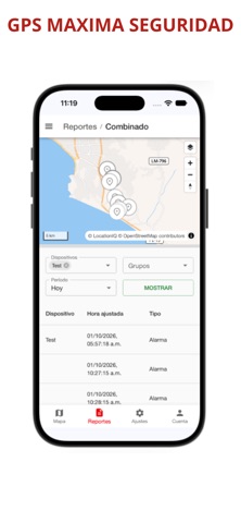 GPS Maxima Seguridad Screenshot 2 of 3