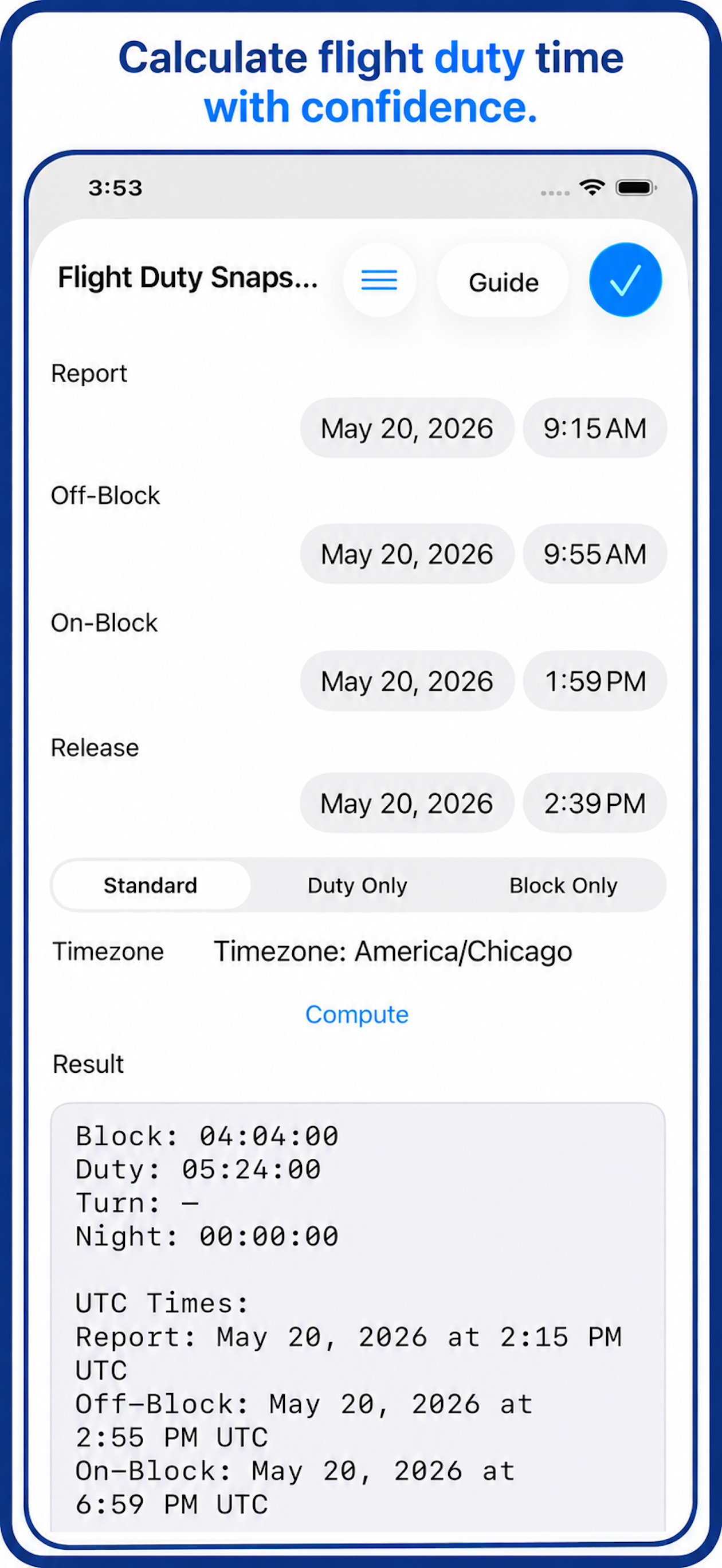 Time & Date Calculator ++ screenshot 7