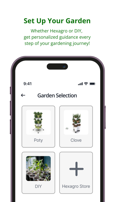 Hexagro Vertical Garden Guide Screenshot