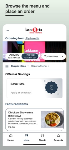 Bezoria iPhone screenshot
