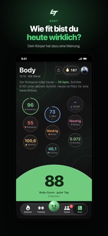 LeanTogether: Kalorien Tracker iPhone screenshot 6