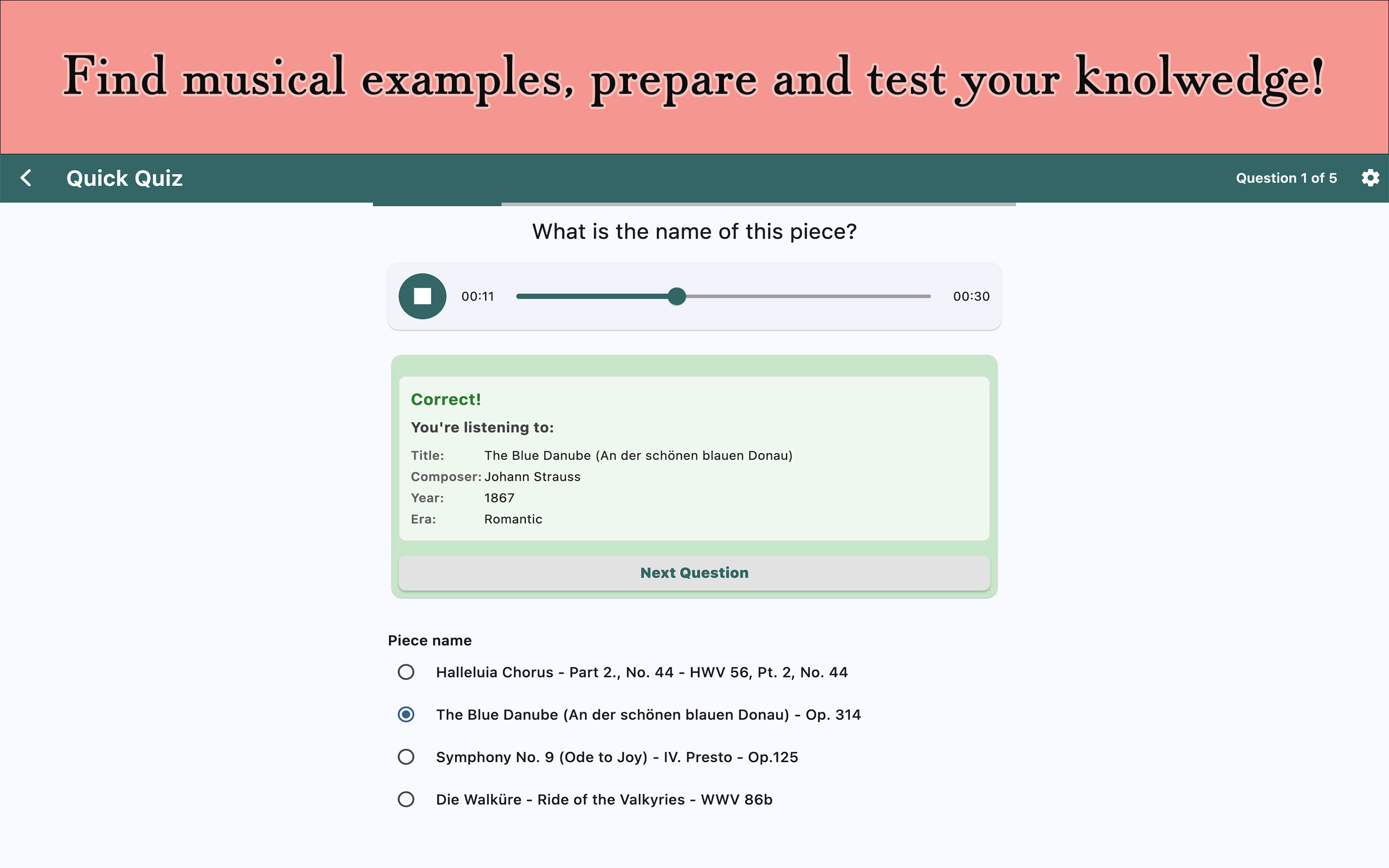 Music History Trainer screenshot 11