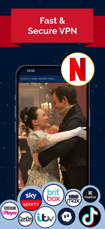 VPN UK - Free VPN and Browser screenshot 2 of 7