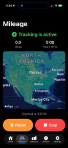 GIG Income: Mileage Tracker screenshot
