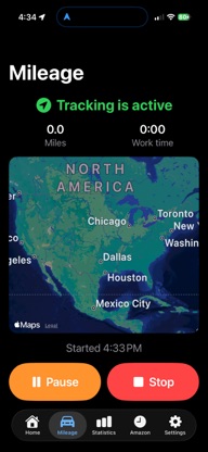GIG Income: Mileage Tracker screenshot 1