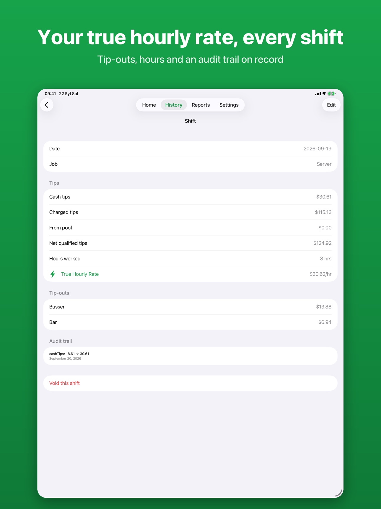 Screenshot 9 of TipLedger: Tip Tracker & Tax