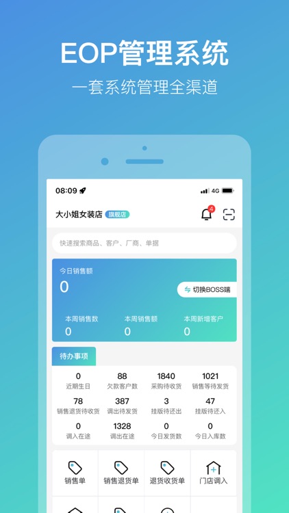 云智EOP-数智美学管理系统