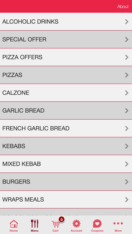 American Pizza House App