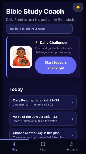 Bible Study Coach screenshot 1