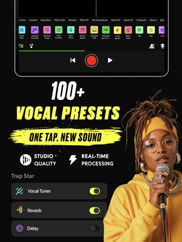 RapFlow-Fame Auto Rap Maker iPad screenshot