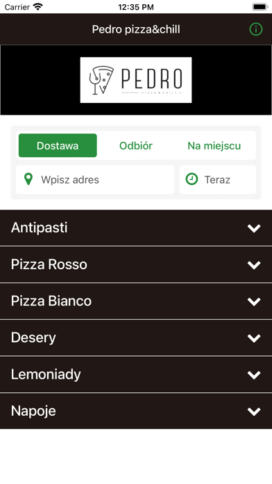 Pedro pizza&chill screenshot