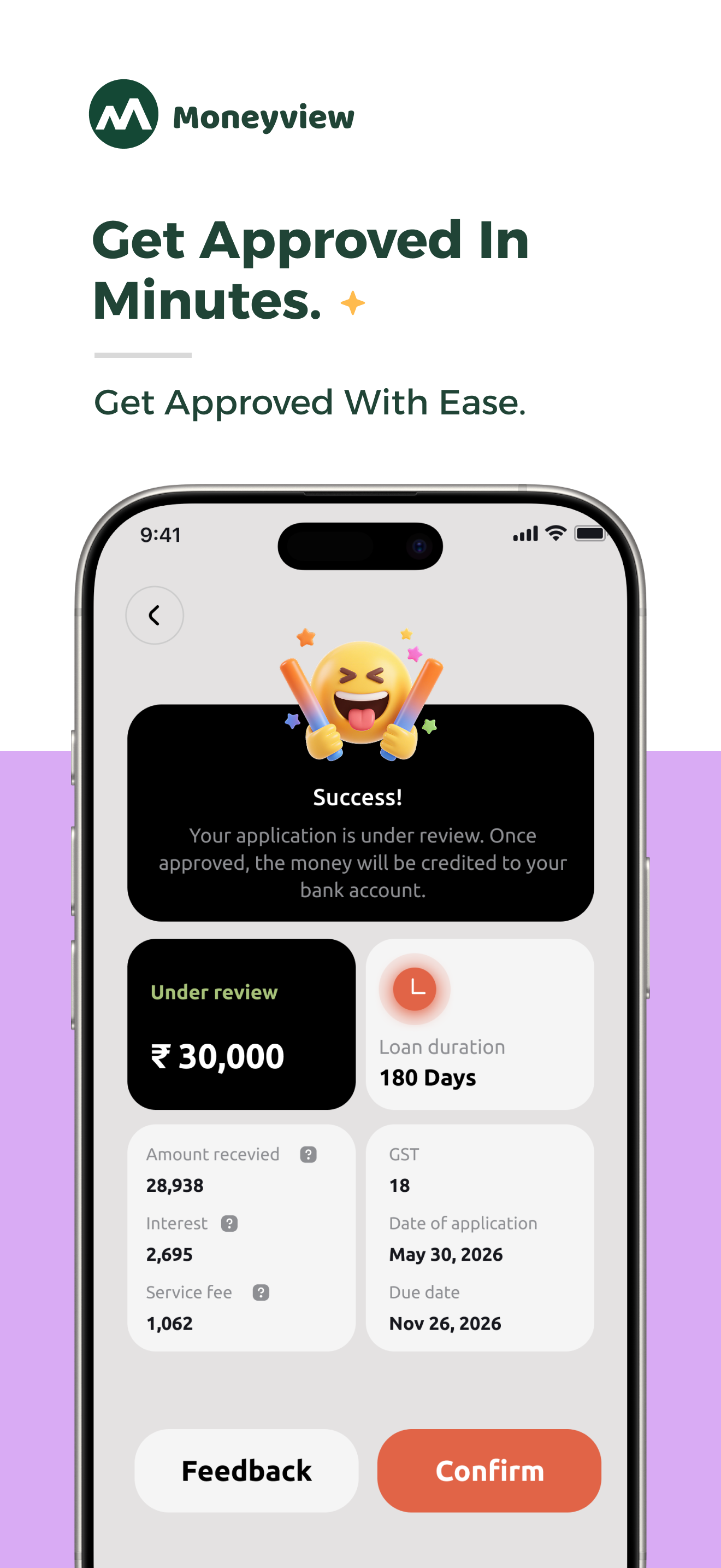 Moneyview-loan&prefr loan screenshot 3
