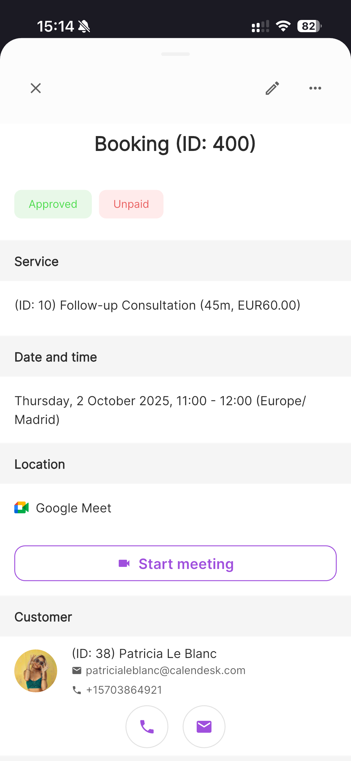 Calendesk for Employees screenshot 7