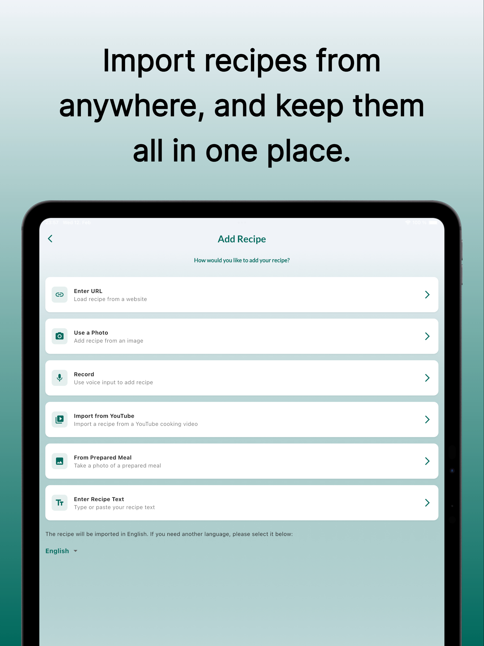 My Meals - Easy Meal Planning screenshot 8