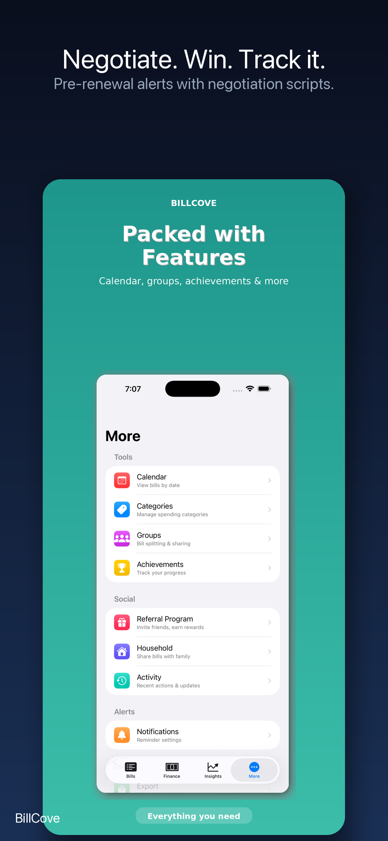 BillCove: Bill Tracker screenshot 9