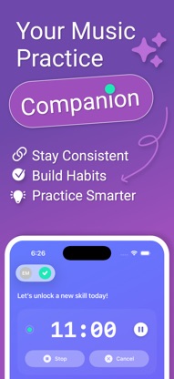 Preludio: Music Practice Log screenshot 1