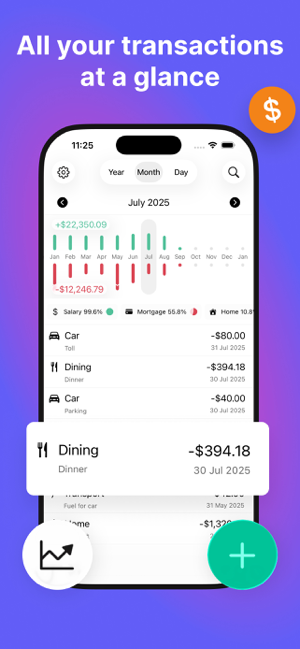 Coins - Spending Tracker Screenshot