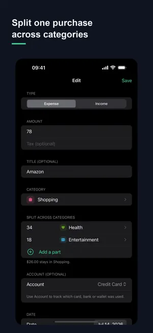 Budget Crab Money Tracker screenshot 3