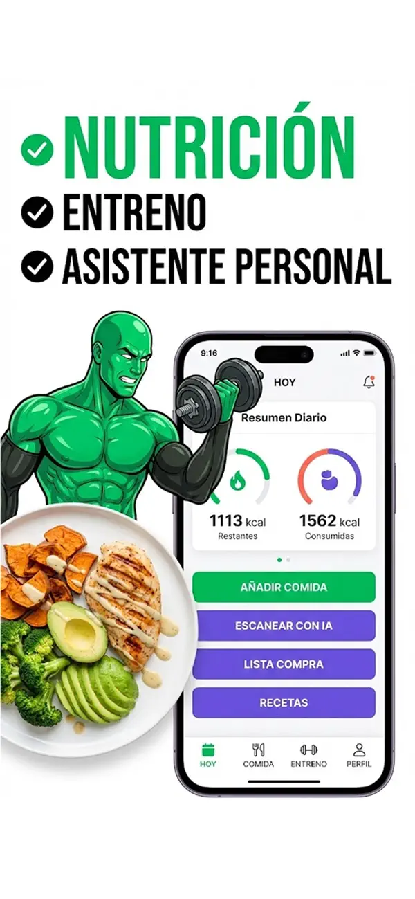 Screenshot #1 pour AION - Contador Calorías y Gym
