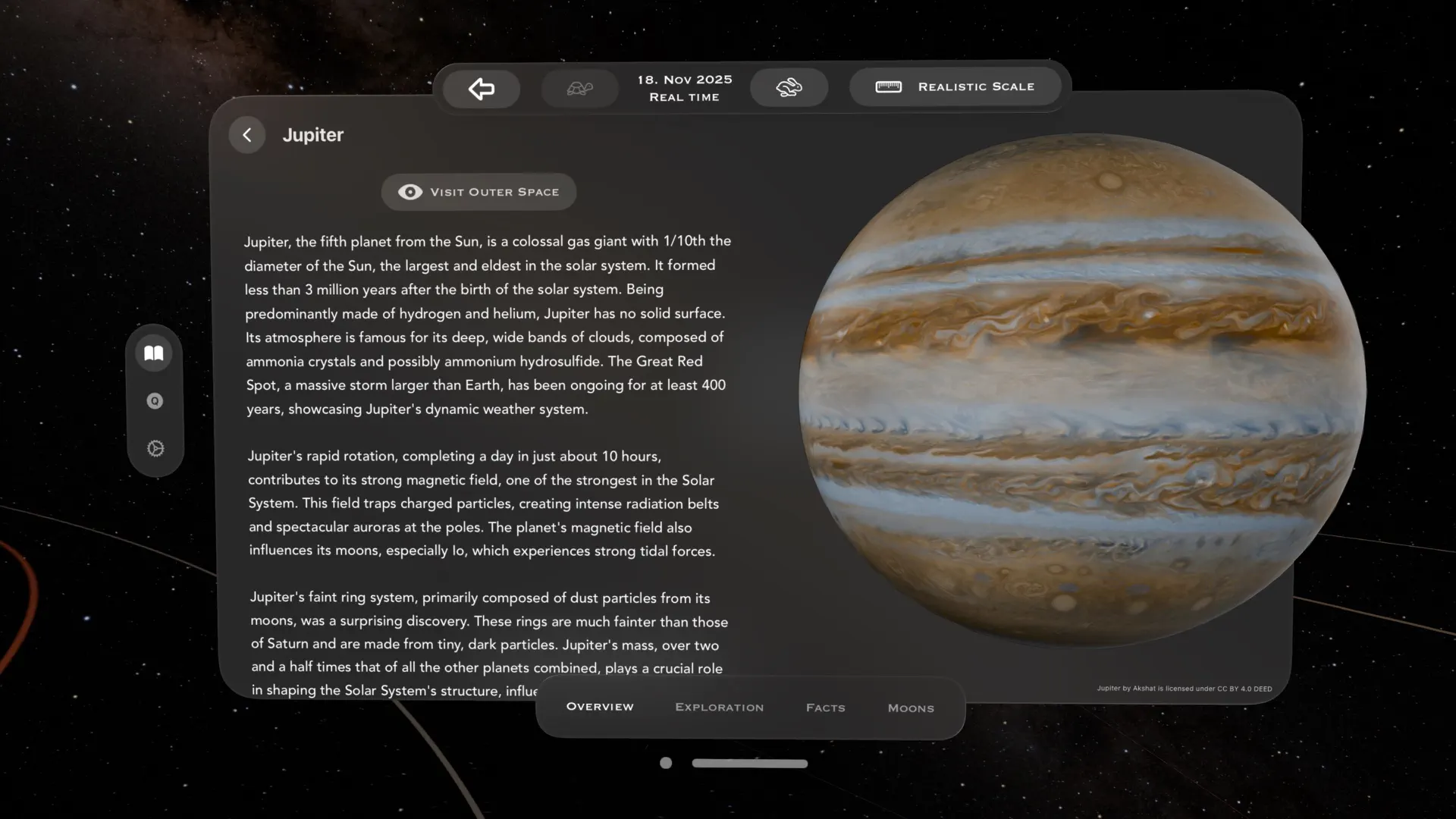 GalacticAR: Space Sim & Quiz screenshot 10