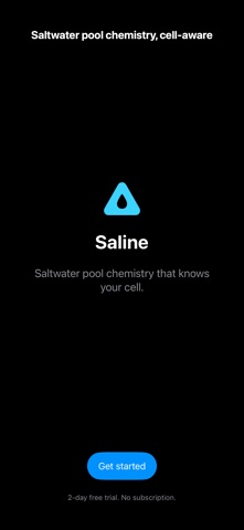 Saline: Saltwater Pool Calc screenshot